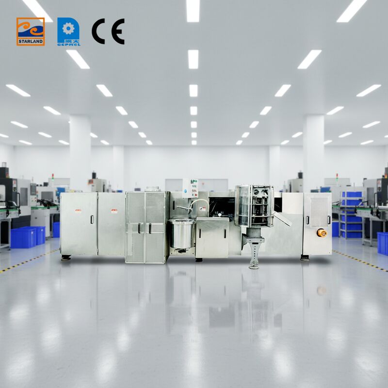 Automatische Waffelkorbmaschine mit Dauerbetrieb, geeignet für die Großproduktion