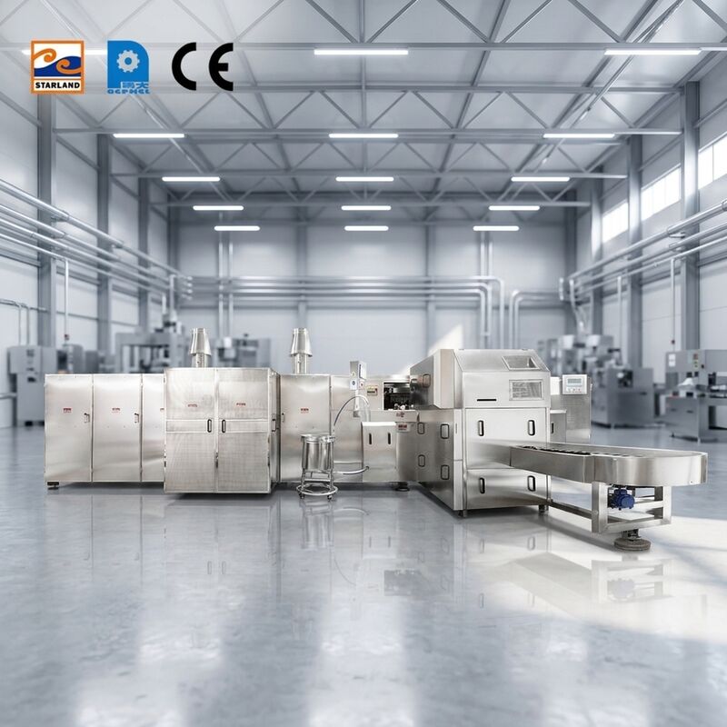 Produktion von Eiscreme-Kegel-Rollmaschine Spannung 220V380V Betrieb mit minimalen Wartungsaufwand