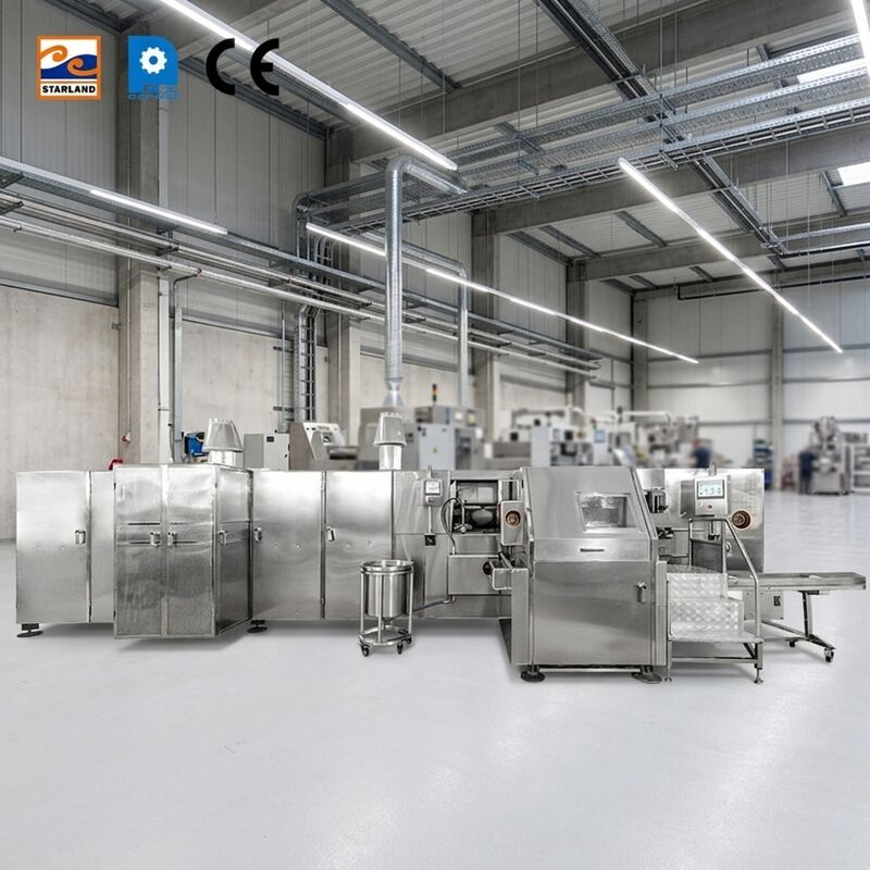 Speisen Eiscreme Kegel Biscuit Backmaschine mit intelligenten Steuerungssystem für präzise Backprozessmanagement
