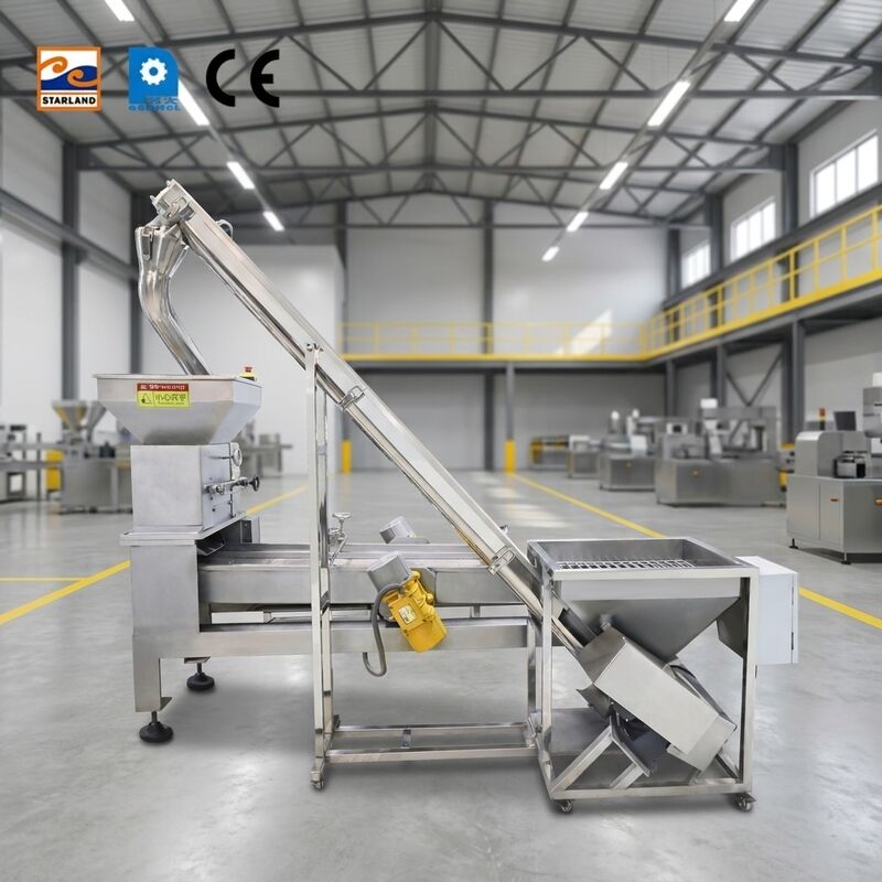 Industrial Waffle/Biscuit Miller With Spiral Conveyor Stainless Steel Construction Offering Enhanced Durability And Food Safety Compliance