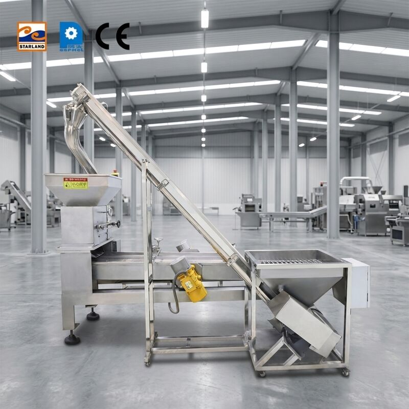 Industriezubehör für die Konus-Produktionslinie Waffel-/Keksmühle mit Spiralförderer