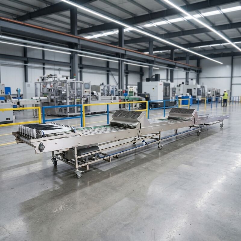 Marshalling Cooling Conveyor Suitable For Industrial Biscuit Production Applications