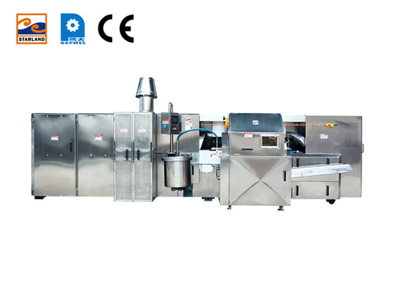 Gerollter knusperiger Kegel Sugar Cone Production Line Cookiess, der Maschine herstellt