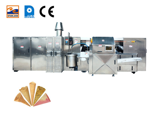 5kg/Stunde Sugar Cone Production Line Cone, der Maschine mit 51 Backblechen herstellt