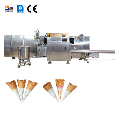 55 Backbleche rollen Stahlkonstruktion Sugar Cone Making Machine Sturdys