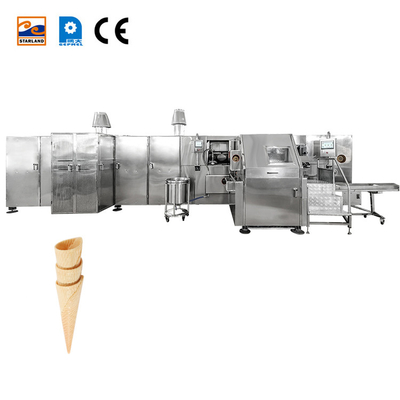 Automatische Barquillo-Kegel-Produktionslinie Mehrfunktions-Bäckmaschinen
