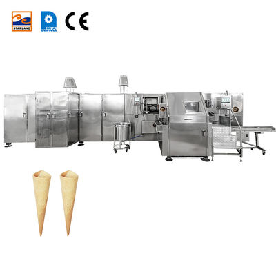 Zuckerwaffel-Produktionslinie Gewerbliche Barquillo-Kegel-Bäcker und Hauptmotor