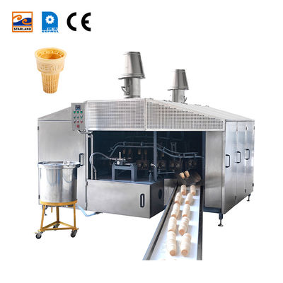 PLC 28-Formen Waffel-Kegel Produktionslinie mit kundenspezifischem Design