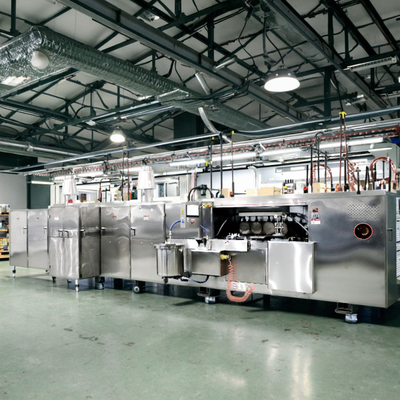Automatische Waffel-Keks-Produktionslinie mit digitaler Temperaturanzeige und Kundendienst-Video-Technischer Unterstützung