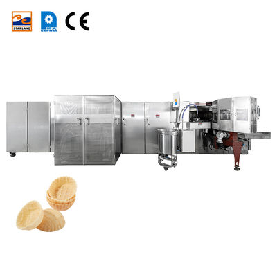 Hochproduktive Waffelkorb-Produktionslinie, automatischer Maschinentyp für 380V/220V Spannung