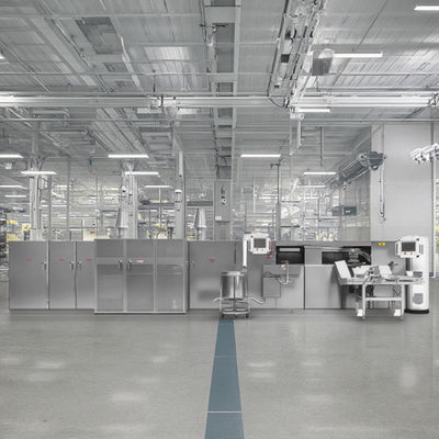 PLC Gasbeheizte Eierrollen-Produktionslinie 1200/Stunde Produktion