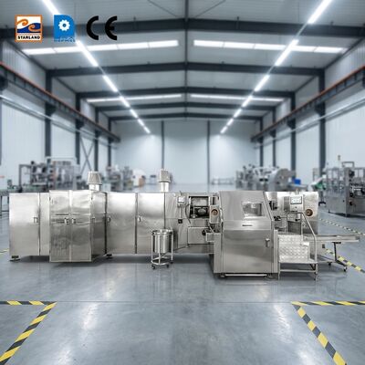 Vollautomatische Eiscreme-Kegel-Rollmaschine für die Massenproduktion von Eiscreme-Kegeln