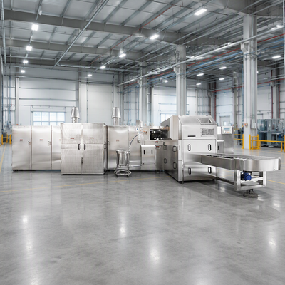 Edelstahl Automatische Zuckerwaffel Produktionslinie Kundendienst Video Technischer Support für die Produktion