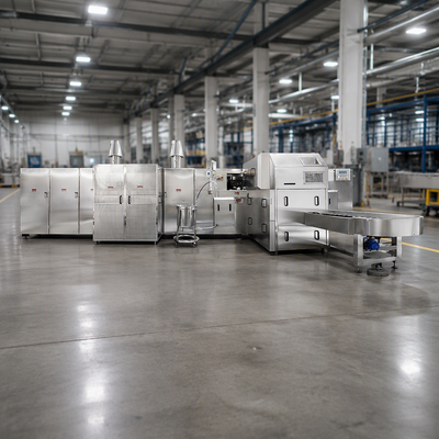 Kommerzielle Zuckerwaffelmaschine zur Herstellung von Eistüten für die Lebensmittelindustrie