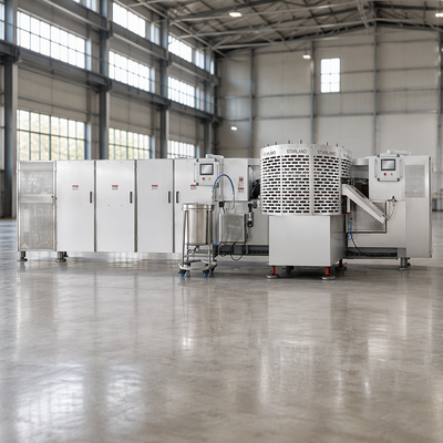 Automatische Waffelkorbmaschine aus Edelstahl für Langlebigkeit und Dauerbetrieb in der Lebensmittelindustrie