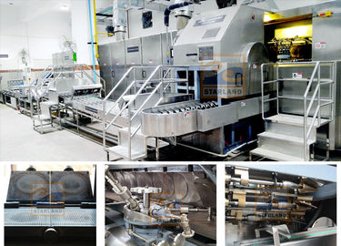 Scharfe Shell Production Line Oblaten Wafer Maschine 6000 Cones/H