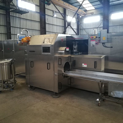 Gerollter Sugar Ice Cream Cone Machine 9000Lx2400Wx1800H Millimeter