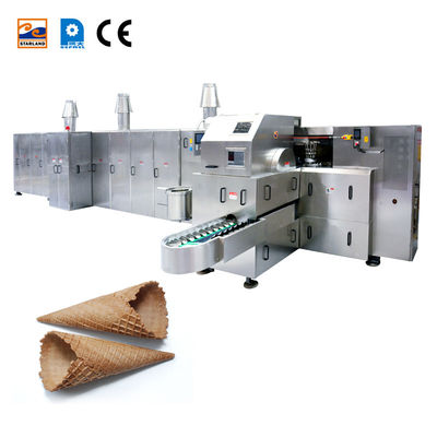 Edelstahl-Sugar Cone Machine Ice Cream-Kegel-Fertigungsstraße