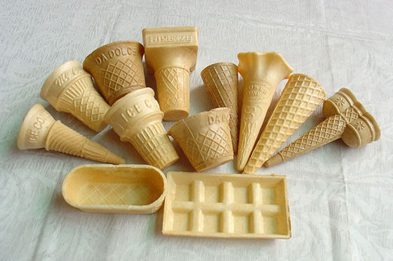 MilchgeschmackEiscreme Höhe Sugar Coness 135mm mit einem 23 Grad-Winkel