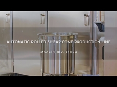 Gewerblicher Haushalts-Waffelbackautomat 10kg/Stunde Gasverbrauch