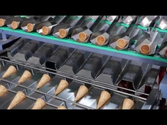 Elektrische 5-Scheiben-Food Court Ausrüstung für Herz Belgien Waffelherstellung